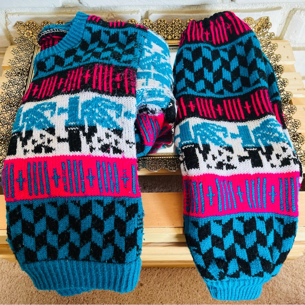 Retro Sweater Set for Baby